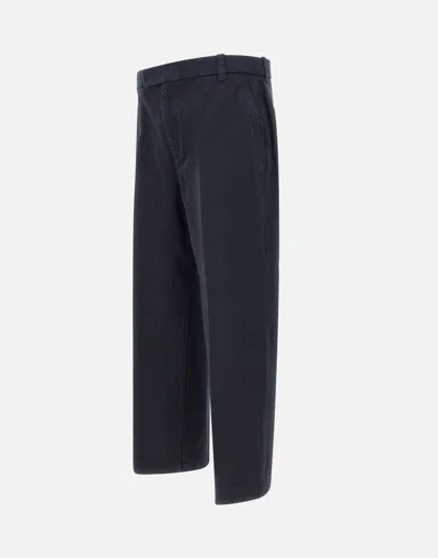 Thom Browne Utility Garment Dyed Chino Pants In Blue