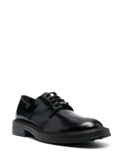 Tod's Tods Lace Up Shoes In Black