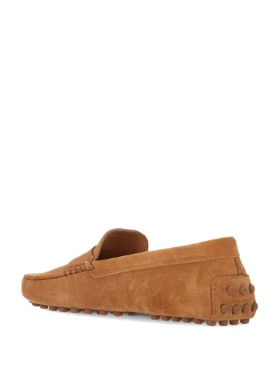 Tod's Flat Shoes In Brown