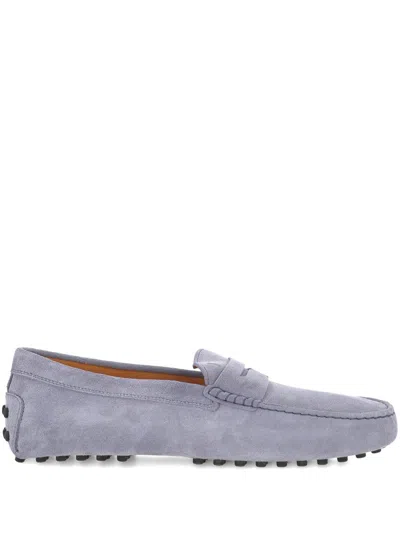 Tod's Flat Shoes In Blue