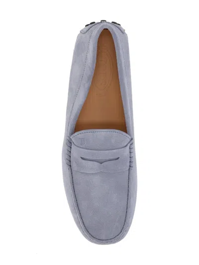Tod's Flat Shoes In Blue