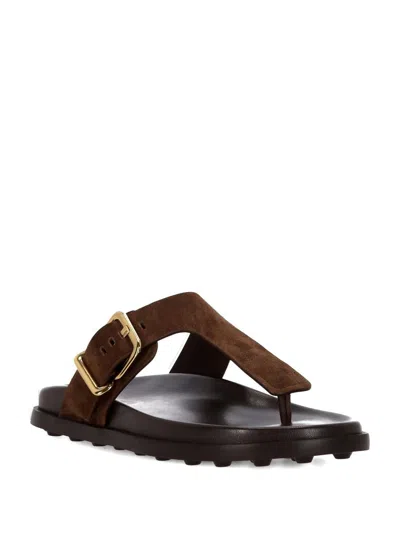 Tod's Sandals In Brown