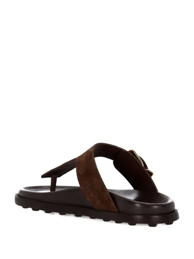 Tod's Sandals In Brown