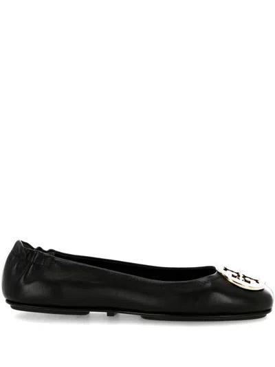 Tory Burch Flat Shoes In Black