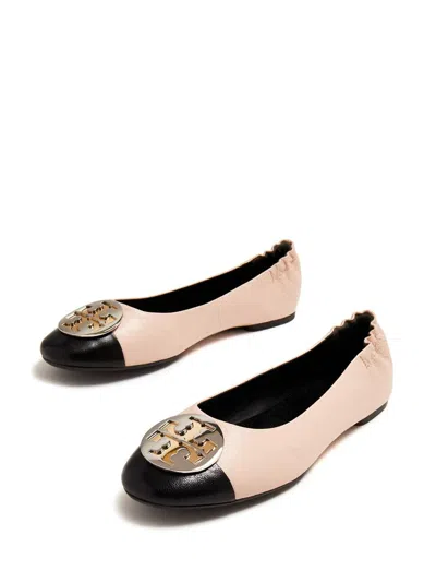 Tory Burch Woman Ballet Flats Blush Size 7.5 Leather