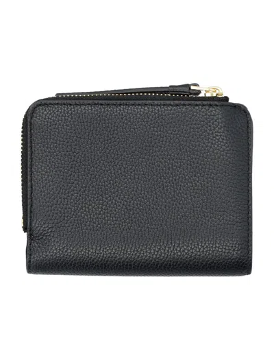 Tory Burch Mcgraw Bi-fold Wallet In Black