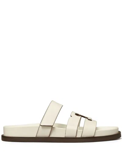 Tory Burch Ines Leather Triple-band Sport Mule Sandals