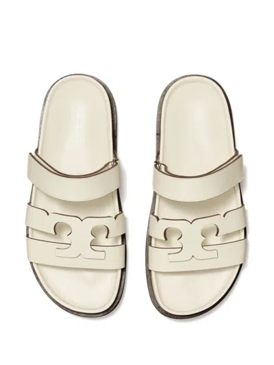 Tory Burch Ines Leather Triple-band Sport Mule Sandals