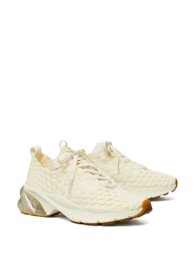 Tory Burch Good Luck Woven Trainer Sneakers