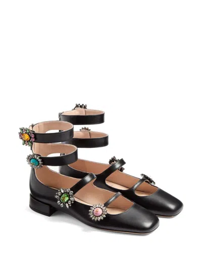 Valentino Garavani Flat Shoes In Black