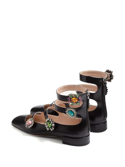 Valentino Garavani Flat Shoes In Black