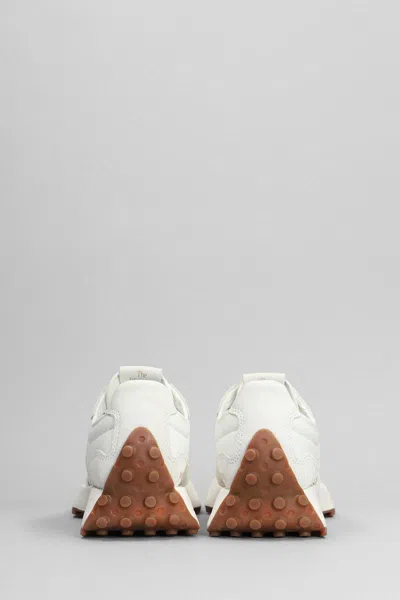 New Balance 327 Sneakers In Off-white With Leopard Print Detail In White
