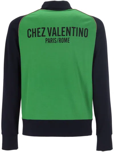 Valentino Garavani Sweaters In Blue