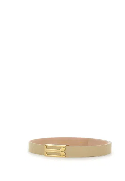 Victoria Beckham Belts In Neutral