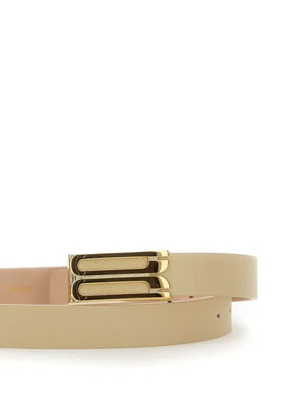 Victoria Beckham Belts In Neutral