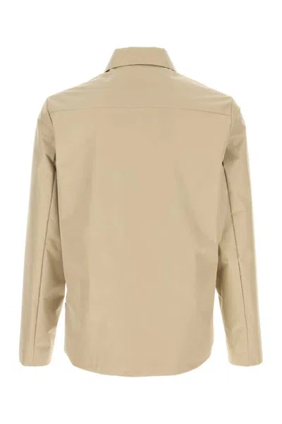 Woolrich Gore-tex Shirt Jacket In Neutral