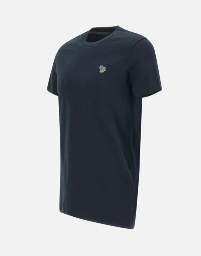 Paul Smith Stripes Logo Collar T-shirt