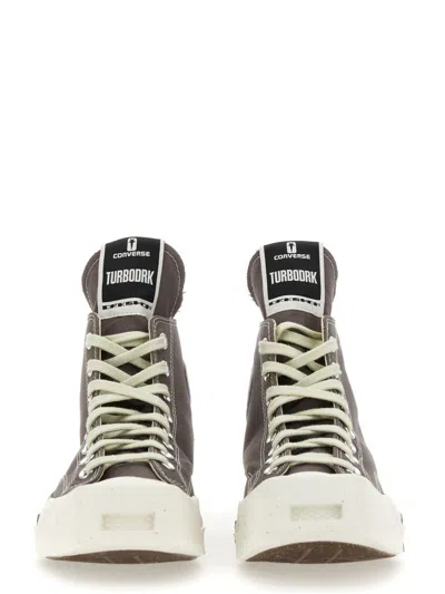 Rick Owens Drkshdw X Converse Turbodrk Laceless Sneaker In Brown