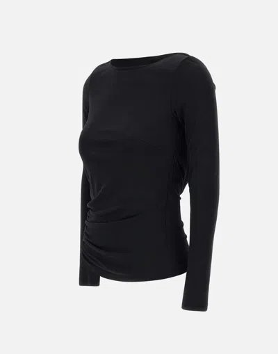 Elisabetta Franchi Daily Viscose Sweater With Open Back