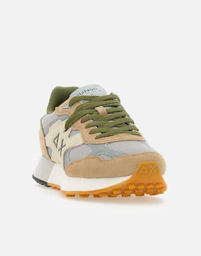 Sun68 Leader Silhouette Running Sneakers In Multi