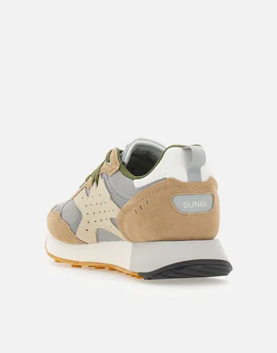 Sun68 Leader Silhouette Running Sneakers In Multi