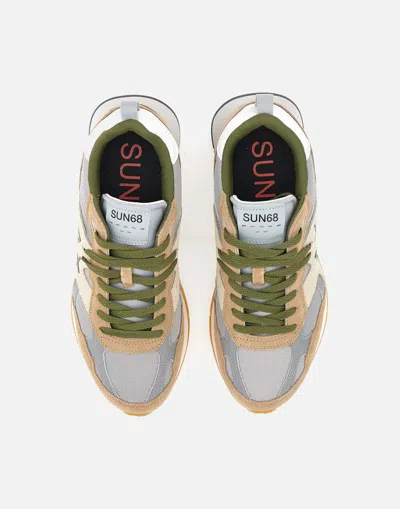 Sun68 Leader Silhouette Running Sneakers In Multi