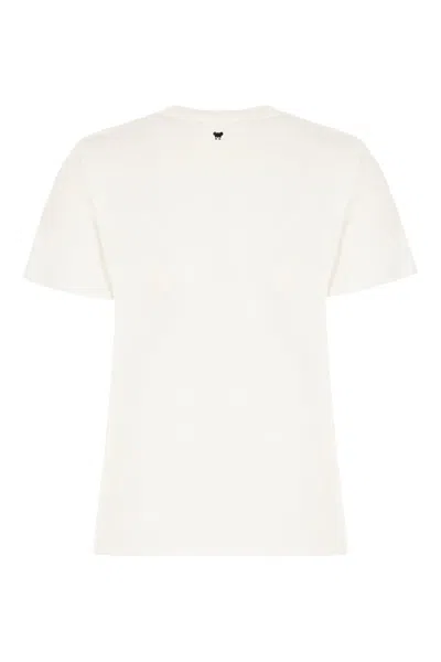Weekend Max Mara Omens Ivory Guglia Brand-print Cotton-jersey T-shirt