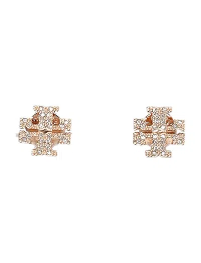 Tory Burch Kira Earrings With Pavã© In Gold