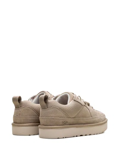 Ugg Beige Suede And Mesh Lowmel Sneakers In Neutral