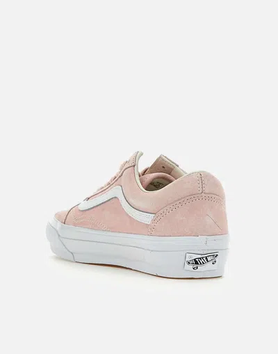Vans Lx Old Skool Pink Suede Sneakers In Pink