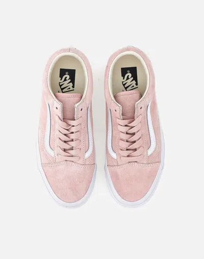 Vans Lx Old Skool Pink Suede Sneakers In Pink