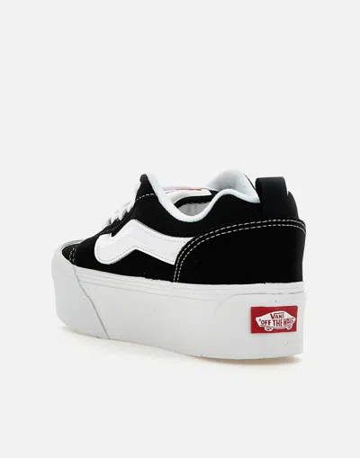 Vans Knu Stack Woman Sneakers Black Size 8 Leather In Black