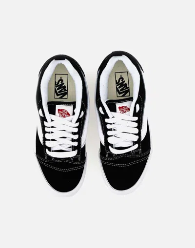 Vans Knu Stack Woman Sneakers Black Size 8 Leather In Black