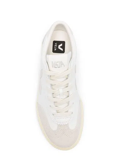 Veja Volley O.t. Leather Sneakers In White