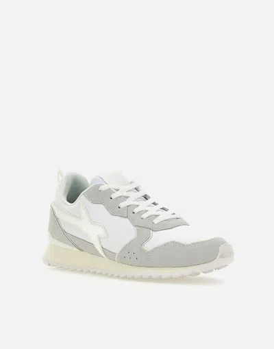 W6yz W6 Yz Jet M Grey Nylon Suede Sneakers
