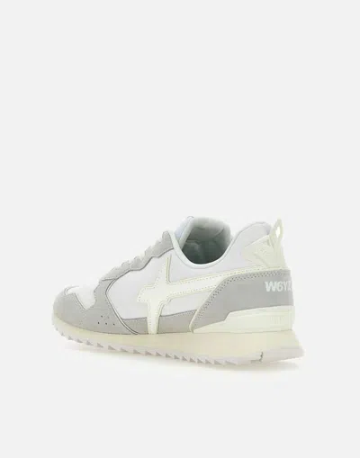 W6yz W6 Yz Jet M Grey Nylon Suede Sneakers