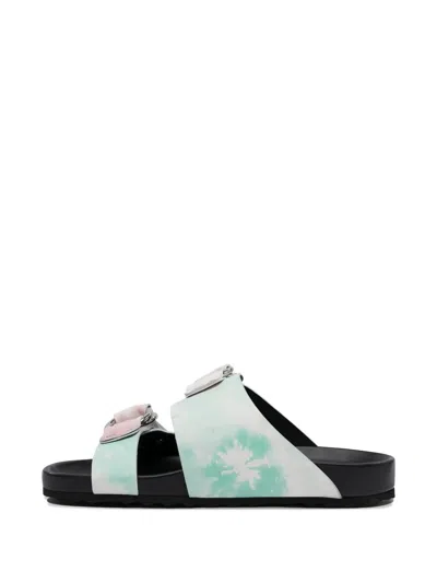 Pierre Hardy Leather Black Sandals In Multi