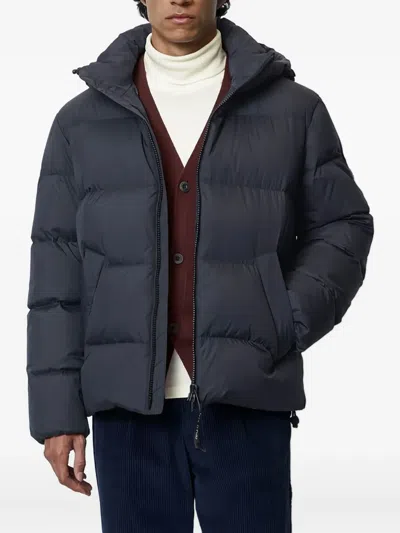 Marc O'polo Hooded Quilted Puffer Jacket In Black