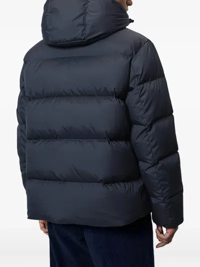Marc O'polo Hooded Quilted Puffer Jacket In Black