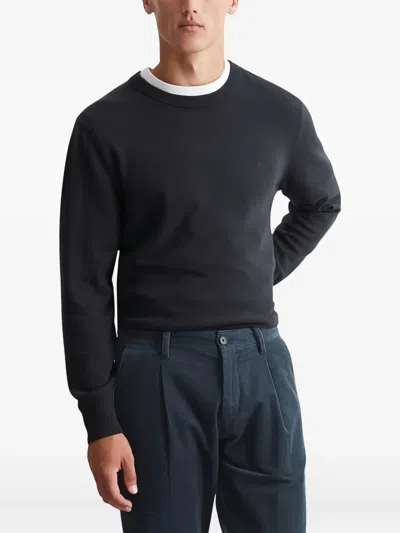 Marc O'polo Crew-neck Sweater In Black