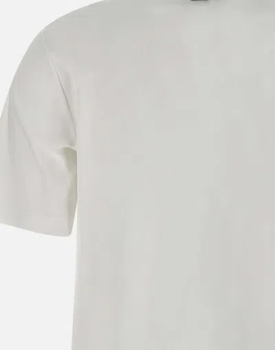 Herno Crewneck Short Sleeves Round Neck Button Embellishments
