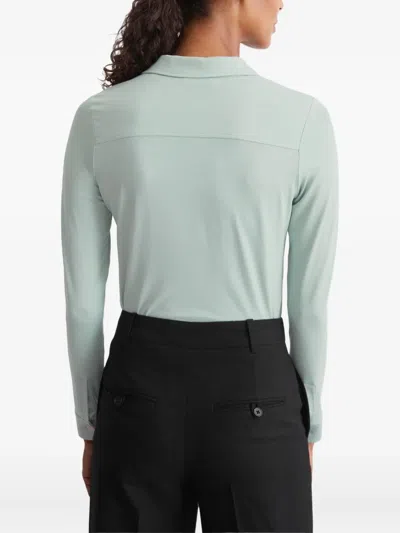 Marc O'polo Button-up Long-sleeve Shirt In Blue