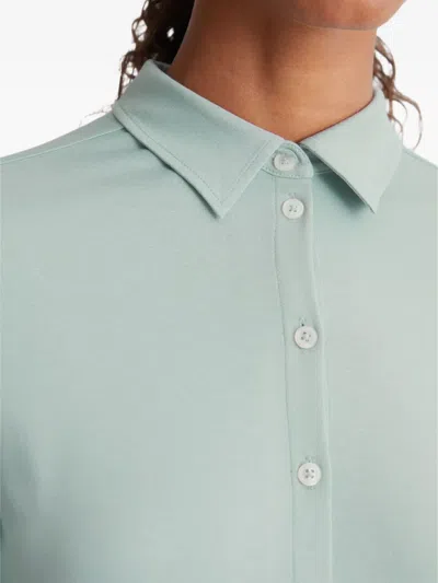 Marc O'polo Button-up Long-sleeve Shirt In Blue