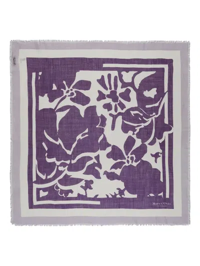 Marc O'polo Floral-print Scarf In Multi