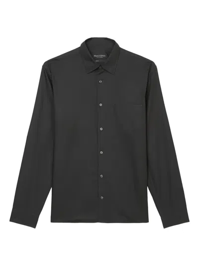Marc O'polo Long-sleeves Shirt In Black