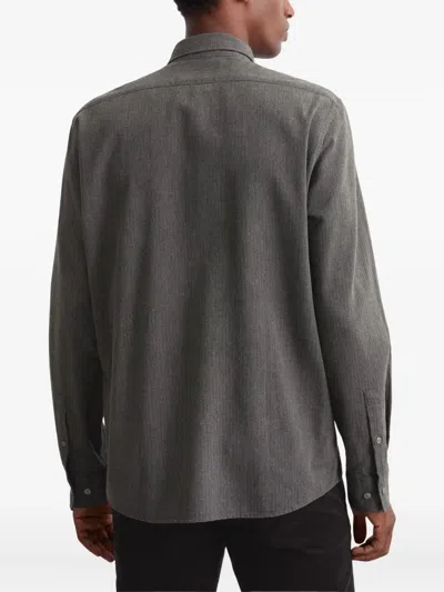 Marc O'polo Button-up Shirt In Gray