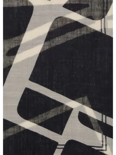Marc O'polo Graphic-print Shawl In Multi