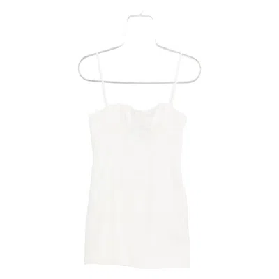 Sir Embroidered Spaghetti-strap Mini Dress In White