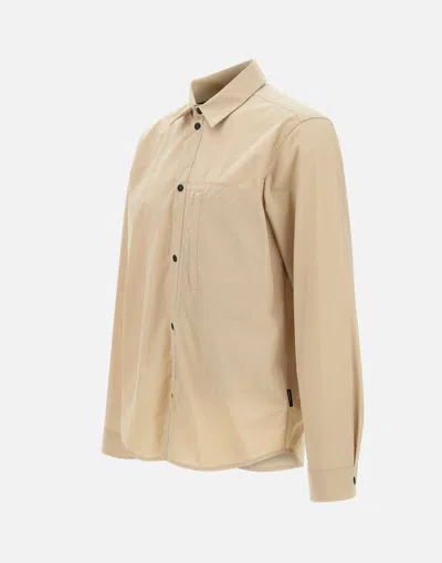 Woolrich City Overshirt In Brown