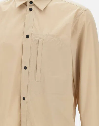 Woolrich City Overshirt In Brown